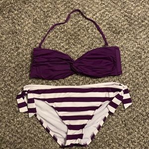 Target Purple & White Swimsuit